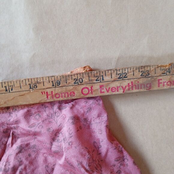 Mini Sari Wrap Skirt Reversible Silk Blend One Size Boho Festival Fairycore - Picture 7 of 8